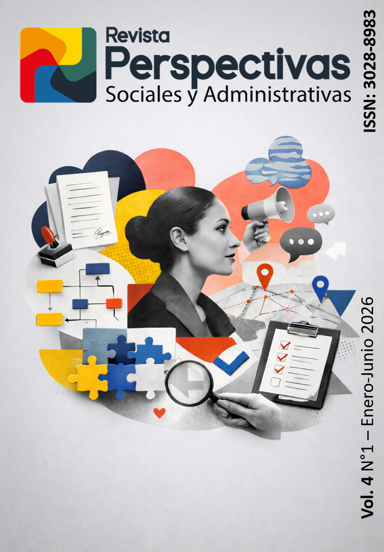 					Ver Vol. 4 Núm. 1 (2026): Perspectivas Sociales y Administrativas Vol. 4 Nº. 1
				